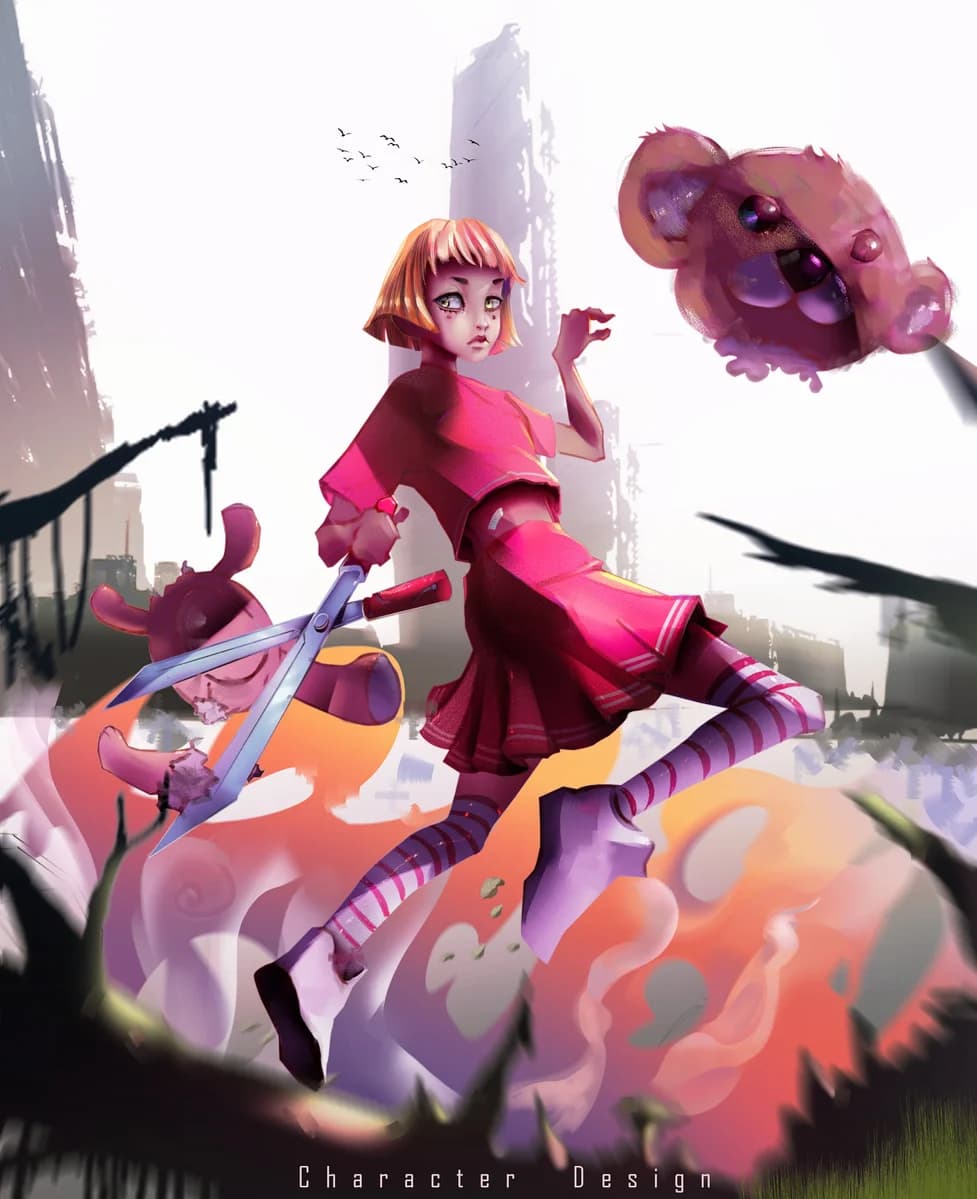 Bloom, character design by Ufan Studio